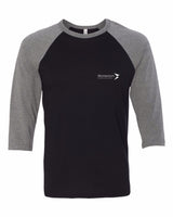 T-Shirts - BELLA + CANVAS - Adult Unisex Three-Quarter Sleeve Baseball Tee