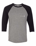 T-Shirts - BELLA + CANVAS - Adult Unisex Three-Quarter Sleeve Baseball Tee