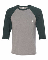 T-Shirts - BELLA + CANVAS - Adult Unisex Three-Quarter Sleeve Baseball Tee