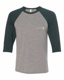 T-Shirts - BELLA + CANVAS - Adult Unisex Three-Quarter Sleeve Baseball Tee