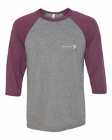 T-Shirts - BELLA + CANVAS - Adult Unisex Three-Quarter Sleeve Baseball Tee