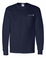 T-Shirt - Gildan - Unisex Ultra Cotton® Long Sleeve Pocket T-Shirt