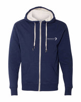 Sweatshirt - Independent Trading Co. - Sherpa-Lined Hooded Sweatshirt
