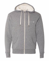 Sweatshirt - Independent Trading Co. - Sherpa-Lined Hooded Sweatshirt